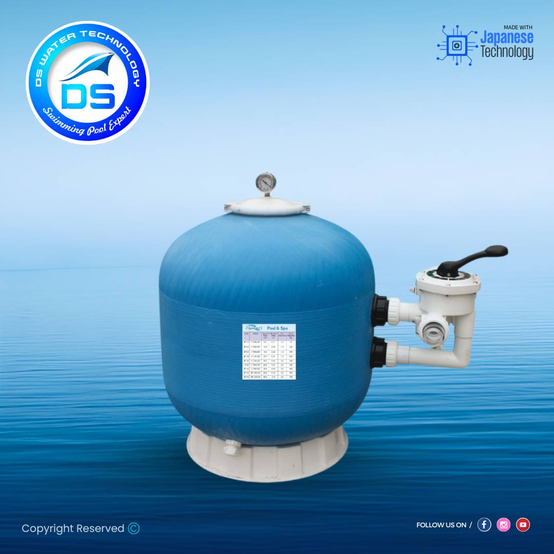 Pool Side Mount Sand Filter