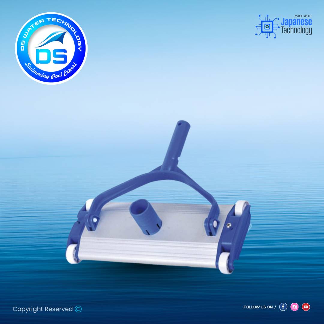 Vaccum Head with 4 Wheels Alu Body 14 Inch